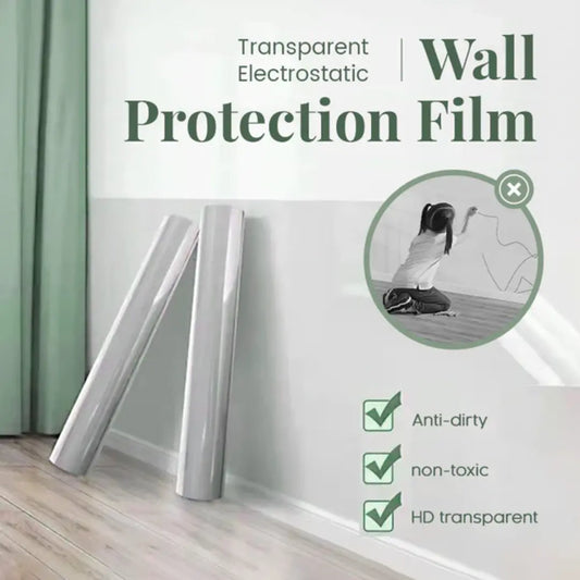 Self Adhesive Transparent Electrostatic Wall Film (Buy 1 Get 1 FREE)