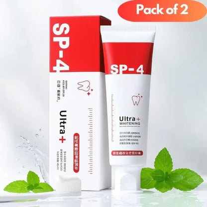 SP-4 Probiotic Brightening & Stain Removing Toothpaste (Buy 1 Get 1 FREE)