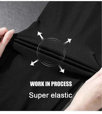 PREMIUM MEN'S HIGH STRETCH SKINNY LYCRA PANTS (Buy 1 Get 1 FREE) (Black & Gray)