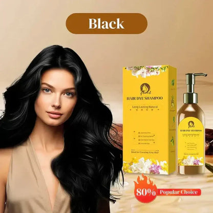 Japanese Long Lasting Natural Hair Dye Shampoo (Buy 1 Get 1 FREE)
