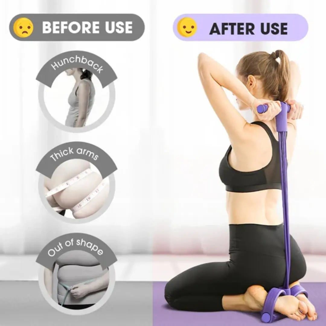Yoga Pedal Puller Resistance Band Fitness Equipment