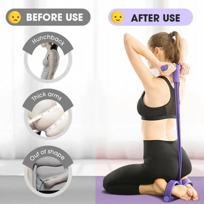 Yoga Pedal Puller Resistance Band Fitness Equipment