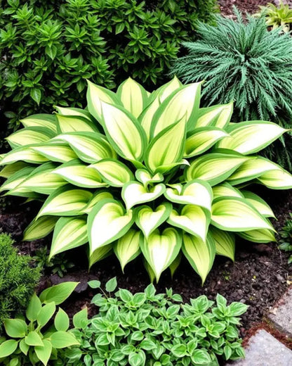 Premium Hosta Flower Seeds + Organic Pot Mix FREE
