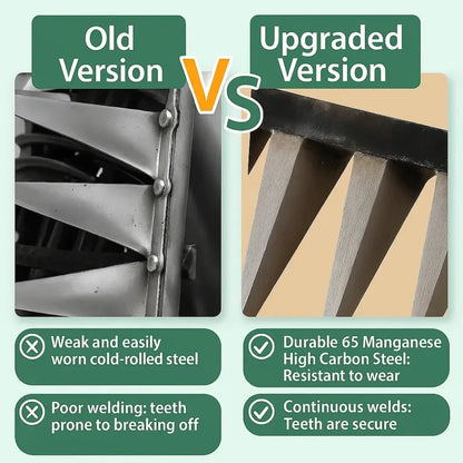 Garden Weeding Tool with 5 Durable Steel Claws