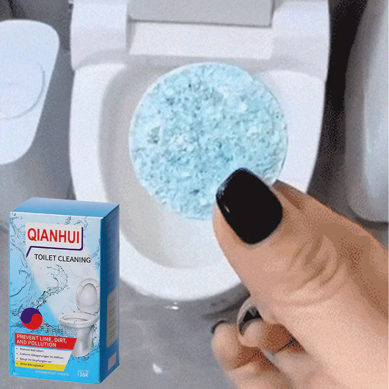 ✨ Toilet Cleaning Tablet - Toilet Deodorizer Bathroom Cleaner Tablet 😍 (Pack of 10)