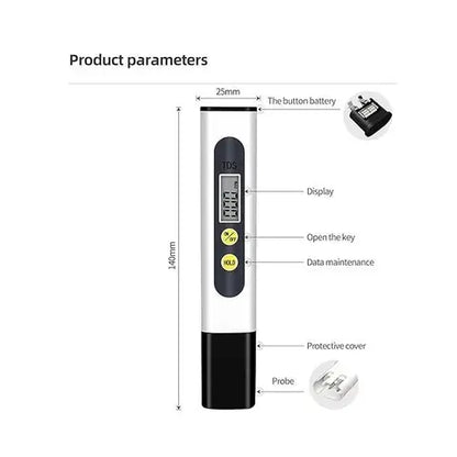 Water TDS Meter Tester